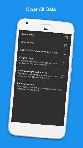 My Activity Browser для Android — скриншот 2