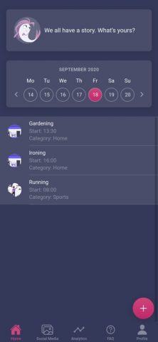 My Activity Journal для iOS — скриншот 4