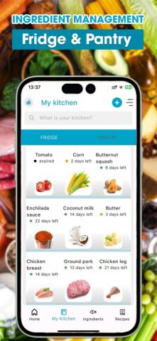 My Fridge Food: Cooking Recipe для Android — скриншот 3