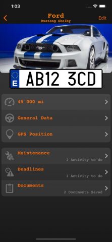 My Garage — Manage Vehicles для iOS — скриншот 2