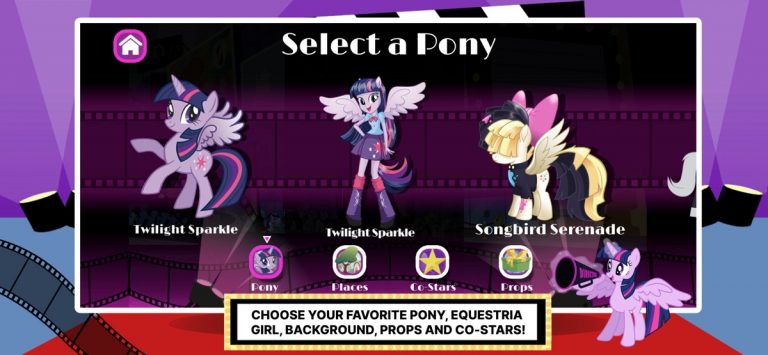 My Little Pony: Story Creator для iOS — скриншот 1