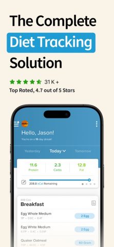 My Macros+ | Macro Tracker для iOS — скриншот 1
