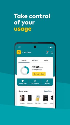 My Optus для Android — скриншот 2