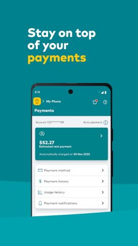 My Optus для Android — скриншот 4