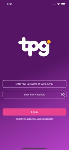 My TPG для iOS — скриншот 1