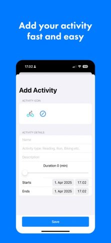 MyActivities для iOS — скриншот 1