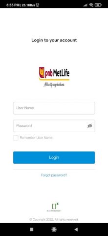 MyActivity для Android — скриншот 1