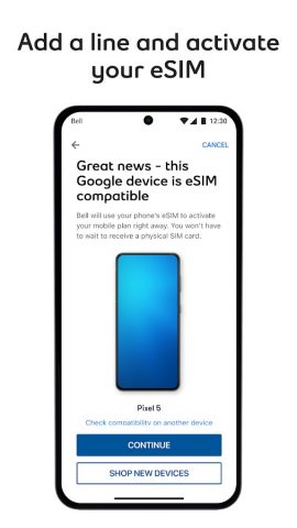 MyBell для Android — скриншот 3