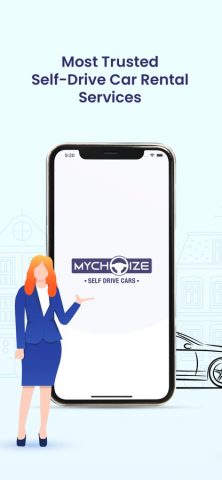 MyChoize-Self Drive Car Rental для iOS — скриншот 1
