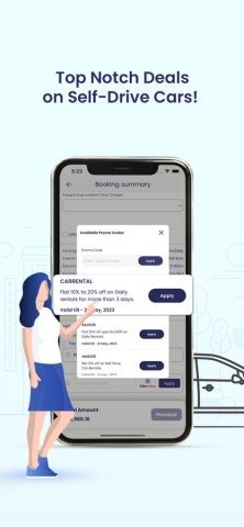 MyChoize-Self Drive Car Rental для iOS — скриншот 5