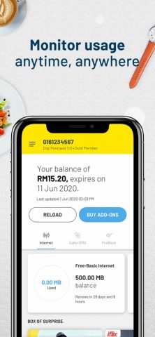 MyDigi Mobile App для iOS — скриншот 5