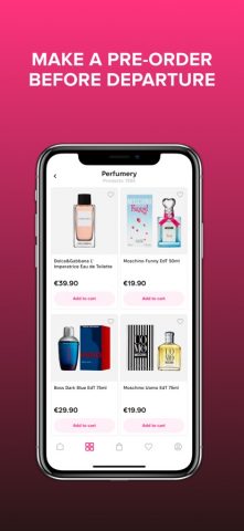 MyDutyFree Mobile для iOS — скриншот 2