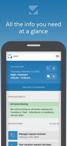 MySchedule Mobile для iOS — скриншот 1