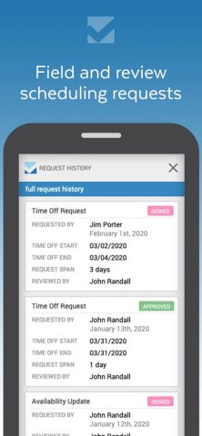 MySchedule Mobile для iOS — скриншот 4