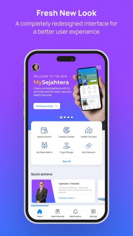 MySejahtera для Android — скриншот 1