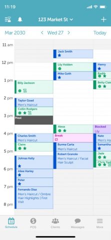 MyTime Scheduler for Merchants для iOS — скриншот 1