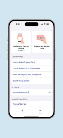 Mynaportal для iOS — скриншот 2