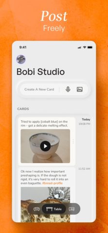 Mysc. — Notes, Posts, Space для iOS — скриншот 2