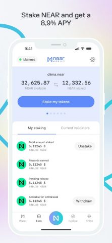 NEAR Mobile — Crypto Wallet для Android — скриншот 5