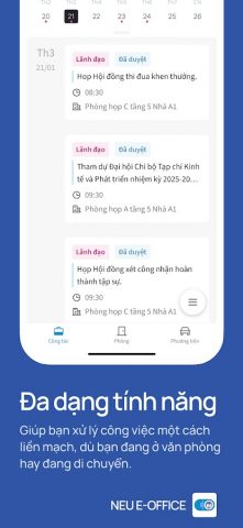 NEU E-Office для Android — скриншот 4