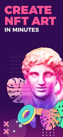 NFT Creator — Crypto Art Maker для iOS — скриншот 1