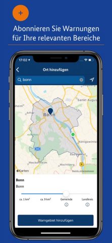 NINA для iOS — скриншот 1