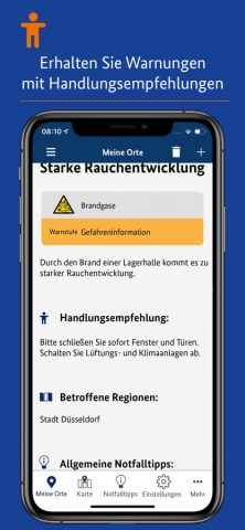 NINA для iOS — скриншот 2
