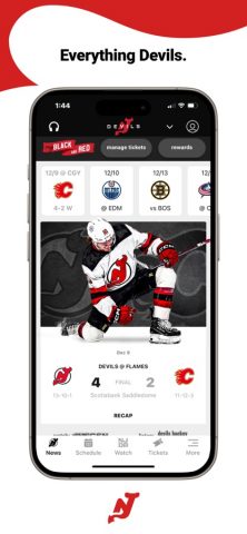 NJ Devils + Prudential Center для iOS — скриншот 1
