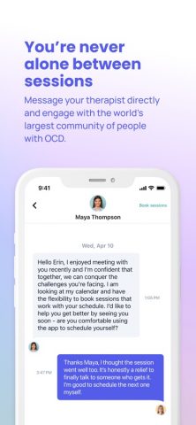 NOCD: OCD Therapy and Tools для iOS — скриншот 4