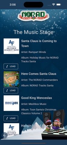 NORAD Tracks Santa Claus для iOS — скриншот 5