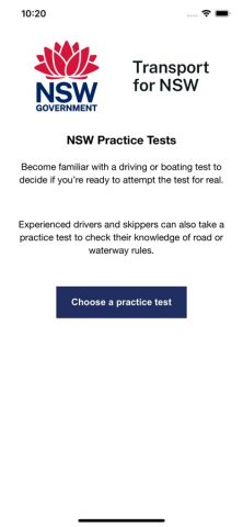 NSW Practice Tests для iOS — скриншот 1