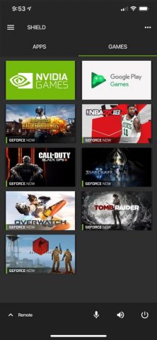 NVIDIA SHIELD TV для iOS — скриншот 1