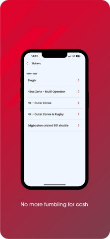 NX Bus mTicket для iOS — скриншот 2