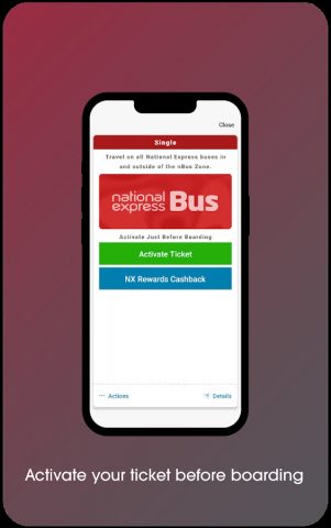 NX Bus mTicket для Android — скриншот 4
