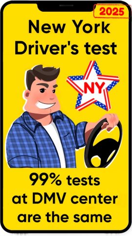 NY Driving Test на русском для Android — скриншот 1