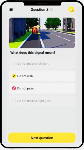 NY Driving Test на русском для Android — скриншот 5