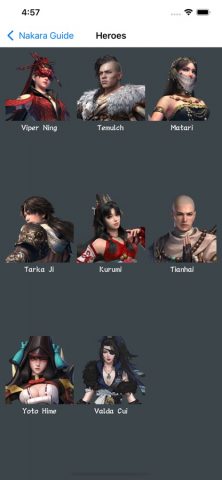 Naraka Game Guide для iOS — скриншот 2