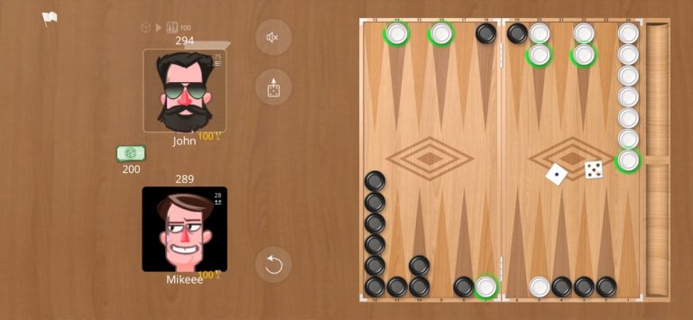 Нарды Онлайн для iOS — скриншот 3