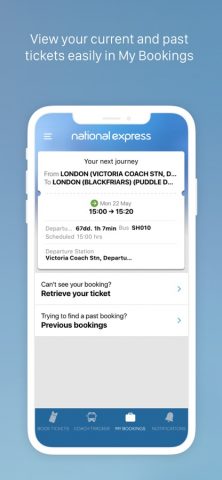 National Express Coach для iOS — скриншот 3
