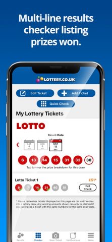 National Lottery Results для iOS — скриншот 4