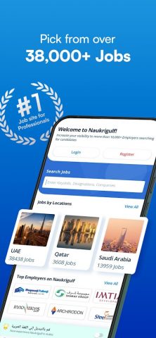 Naukrigulf — Job Search App для Android — скриншот 1