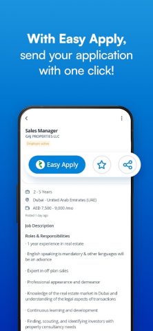 Naukrigulf — Job Search App для Android — скриншот 4