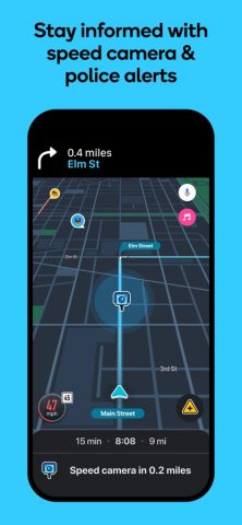 Навигация в Waze для iOS — скриншот 3