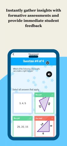 Nearpod для iOS — скриншот 3