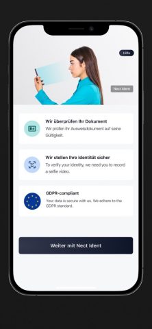 Nect Wallet для iOS — скриншот 1
