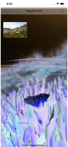 Negative Me для iOS — скриншот 1
