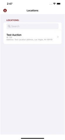 Nellis Auction Freight для iOS — скриншот 2