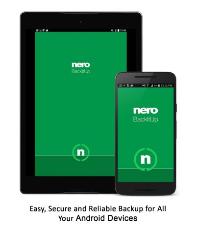 Nero BackItUp — Backup to PC для Android — скриншот 1