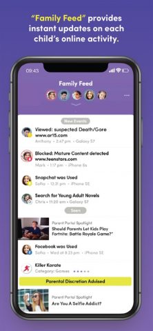 Net Nanny Parental Control App для iOS — скриншот 1
