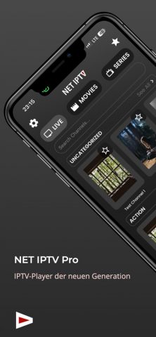 Net ipTV Pro-Smart Player Live для iOS — скриншот 1